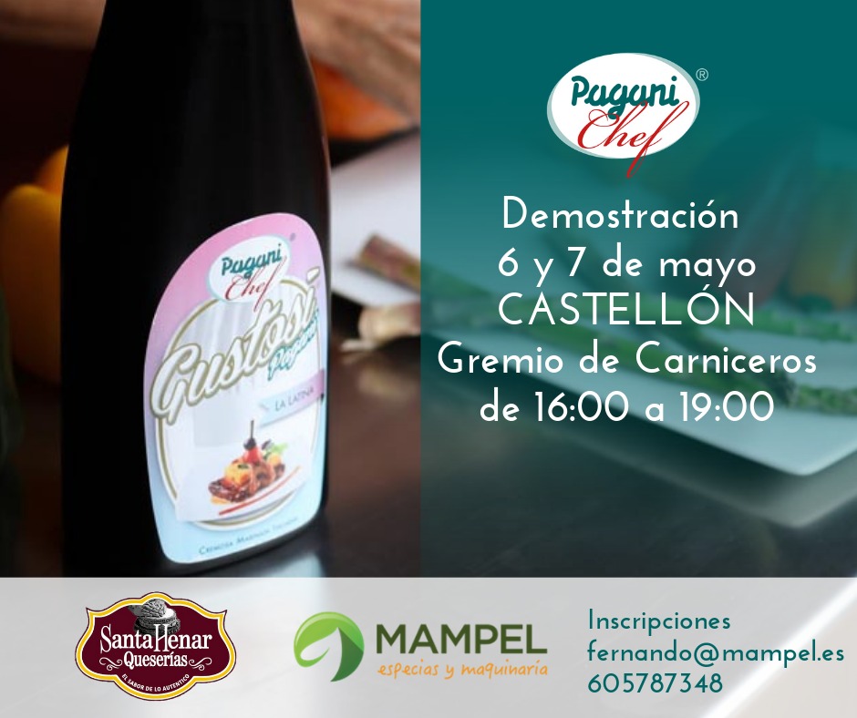 Demostración productos Mampel